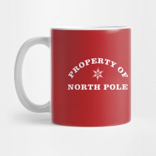 Property of North Pole - White Mug